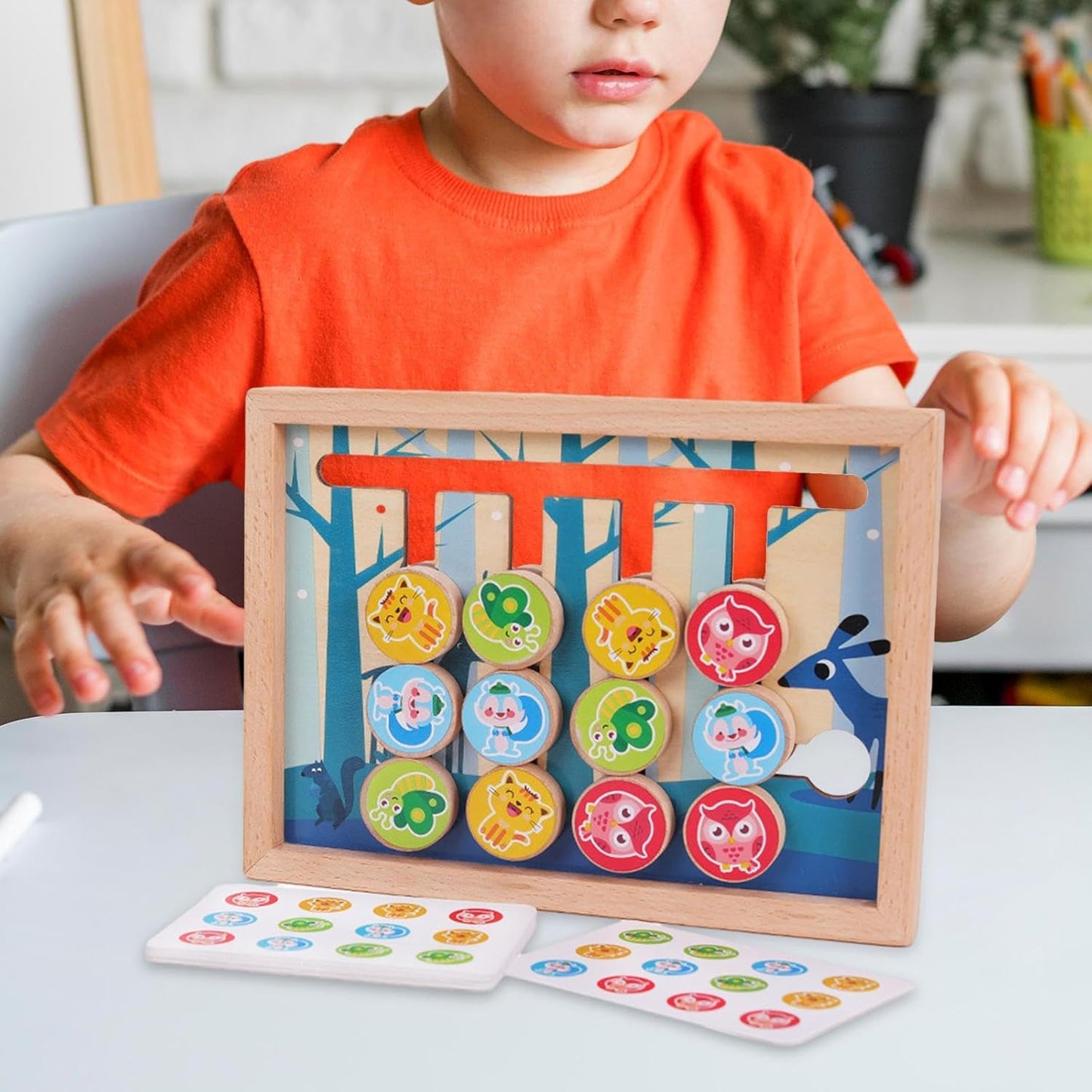 Learning Toys Slide Puzzle Color & Shape Matching Brain Teasers Game Lebanon