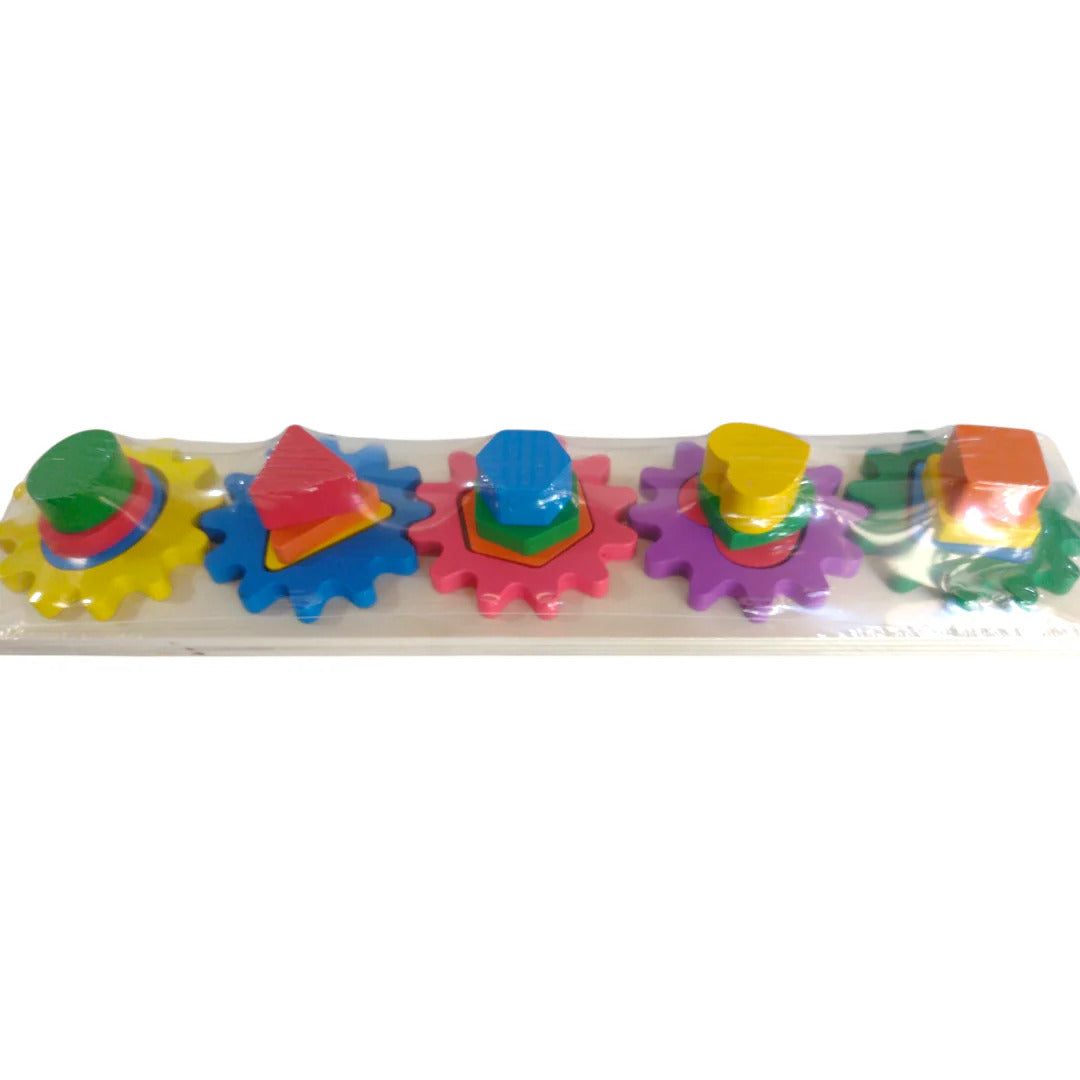 Wooden Gear Puzzle