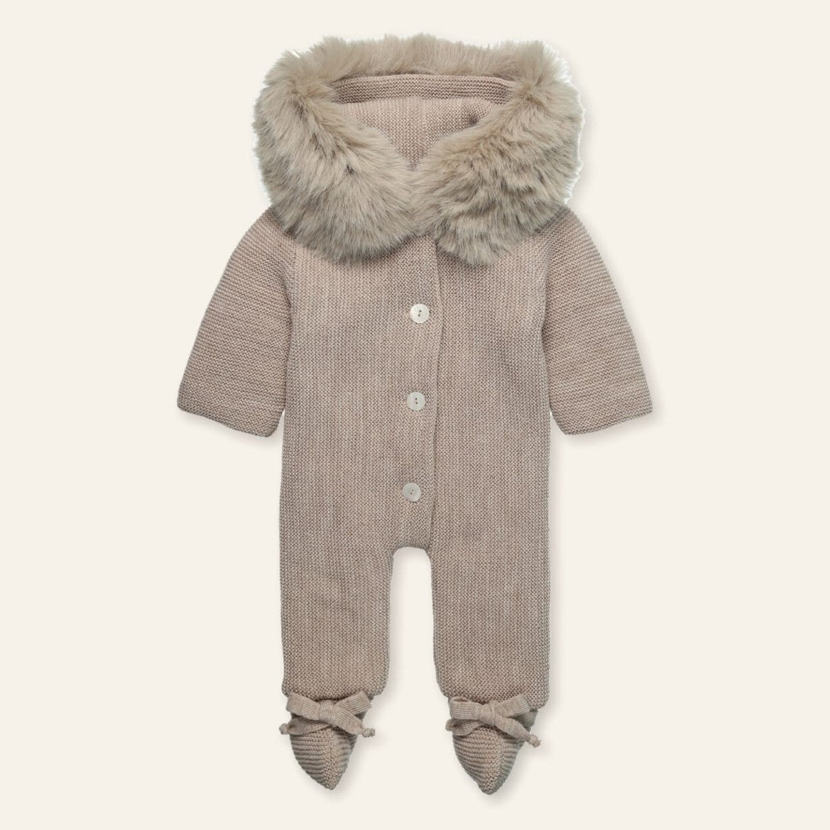 Real Fur - Beige 1-3M