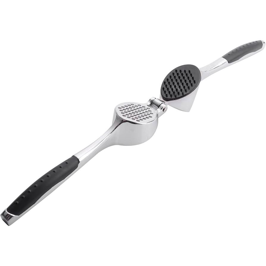 Stainless Steel Garlic Press, Modernist Multifunctional