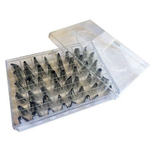 48pcs Stainless Steel Piping Nozzle Set for Cake Decorating