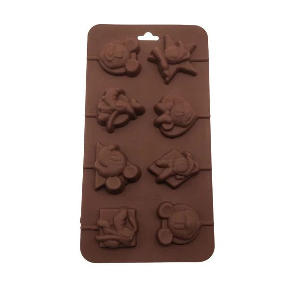 8 cavity cartoon shaped silicone chocolate mold