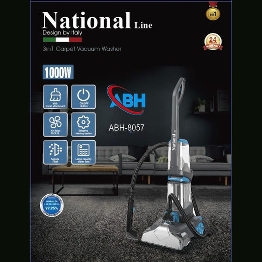 National 3-in-1 Carpet Vacuum Washer