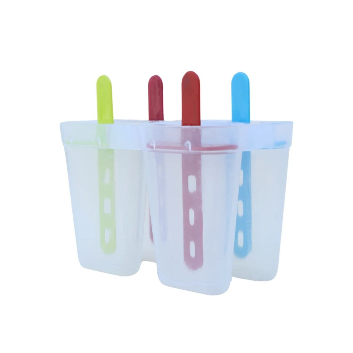 Plastic Ice Pop Maker - Pack of 6 & 4