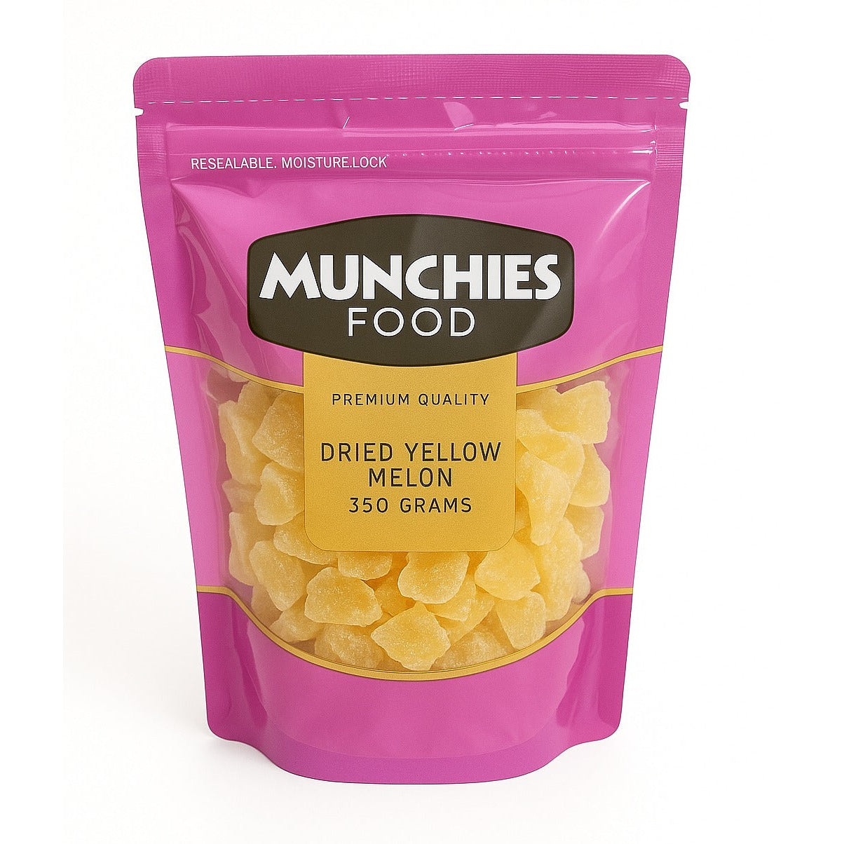 Dried Yellow Melon Slices, Vitamin-Rich & Fiber-Packed