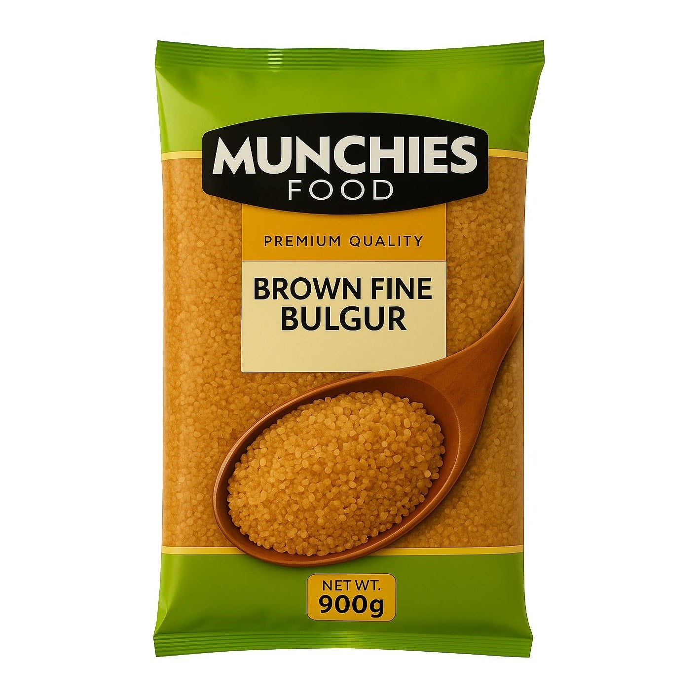 Brown Fine Bulgur - Nutritious Whole Grain for Vegetarian Dishes