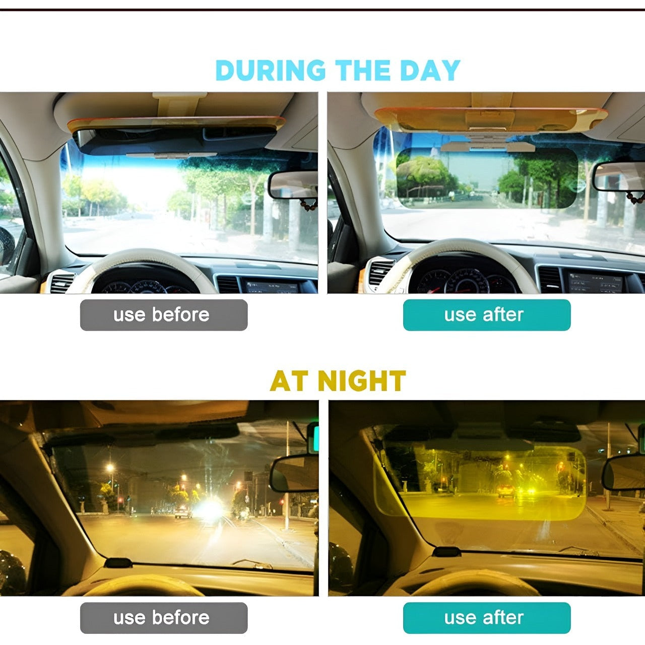 Anti-Sun Car Visor