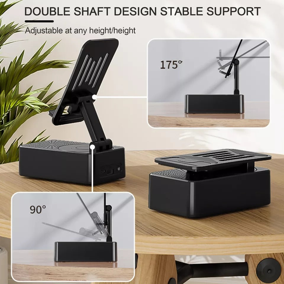 Wireless Bluetooth Speaker Phone Holder