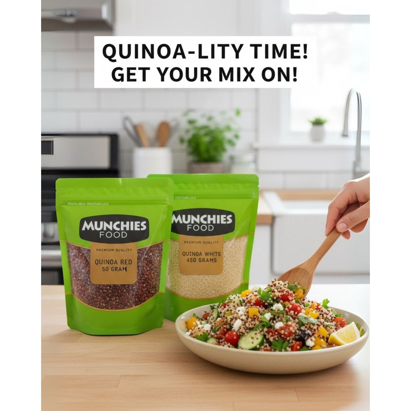 QUINOA RED - High Fiber & Heart Healthy Grain