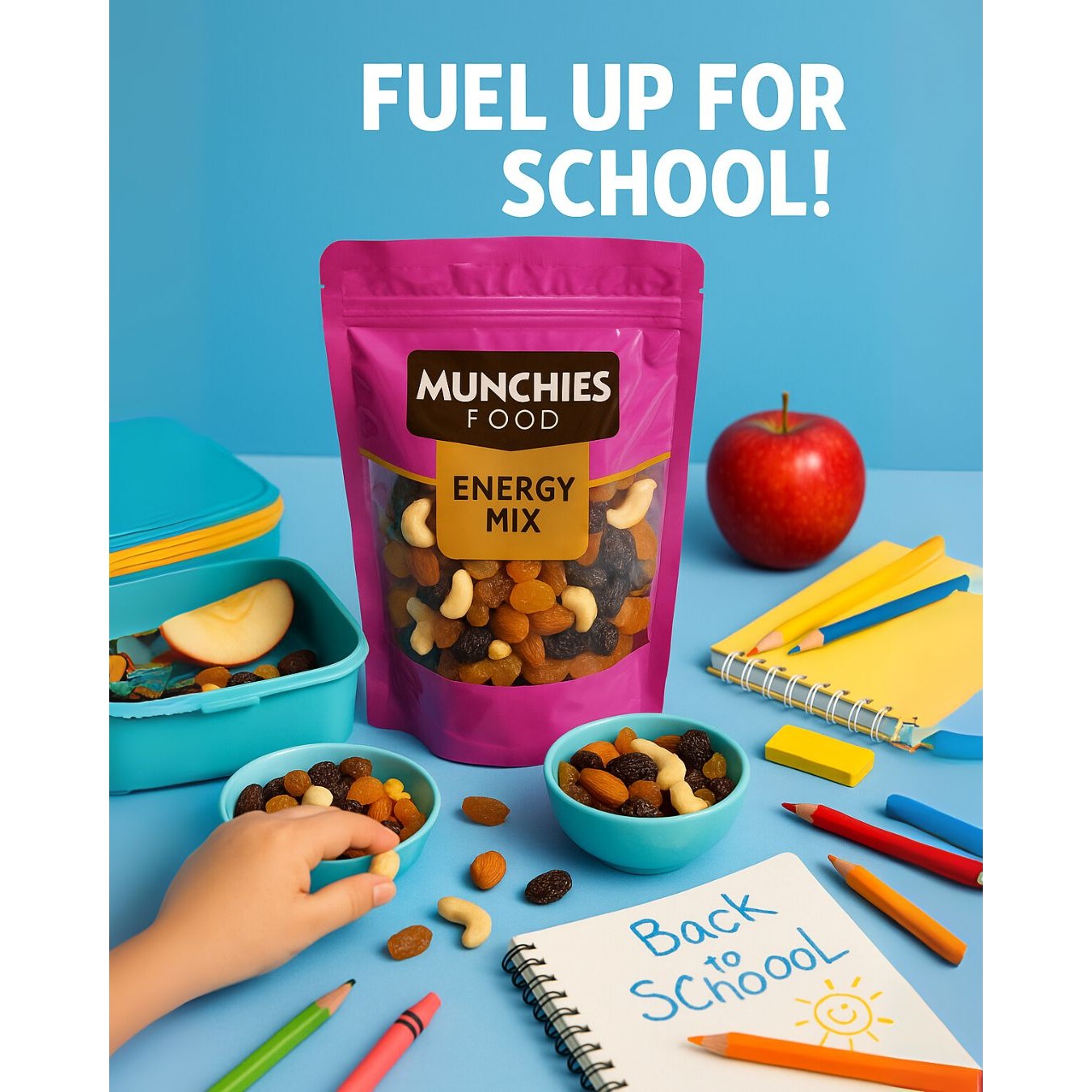 ENERGY MIX - Nutrient-Rich, Premium Snack Blend