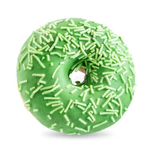 Sprinkles Green  - Cake Decoration & Dessert Topping In Jar