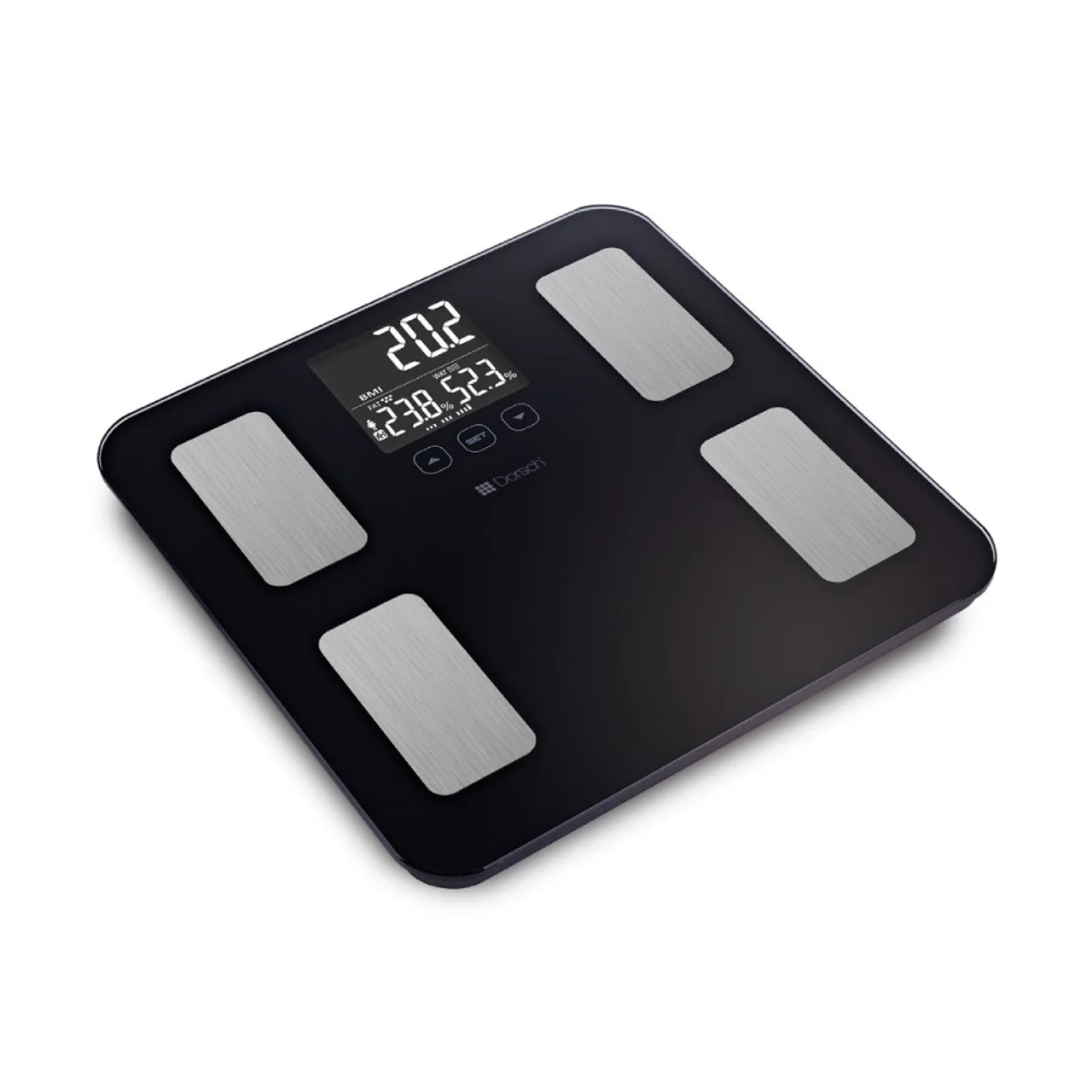 Dorsch BM-103 Body Monitor Scale - Glass, 180kg, 12-User