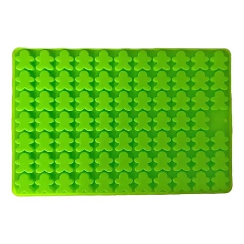 Munchies Tools 77-Cavity Gingerbread Chocolate Mold 29.5x19.5cm