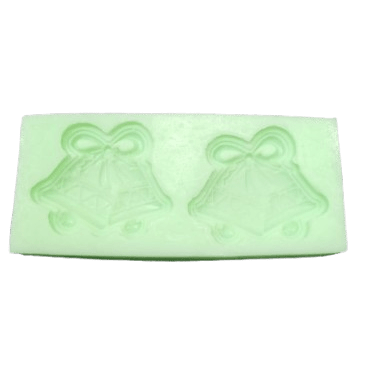 Munchies House 3D Jingle Bells Silicone Chocolate & Fondant Mold