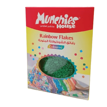 Flakes Green  - Perfect for Decorating Desserts