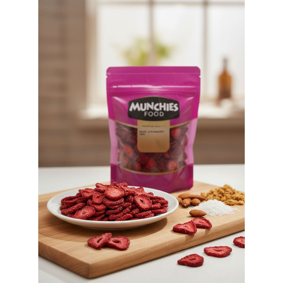 Dried Strawberry- No Added Sugar