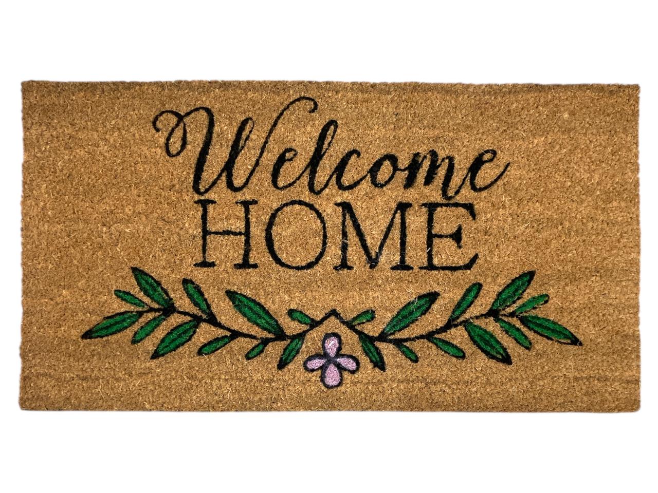 Design Coir mat with PVC backing 75x40 cm