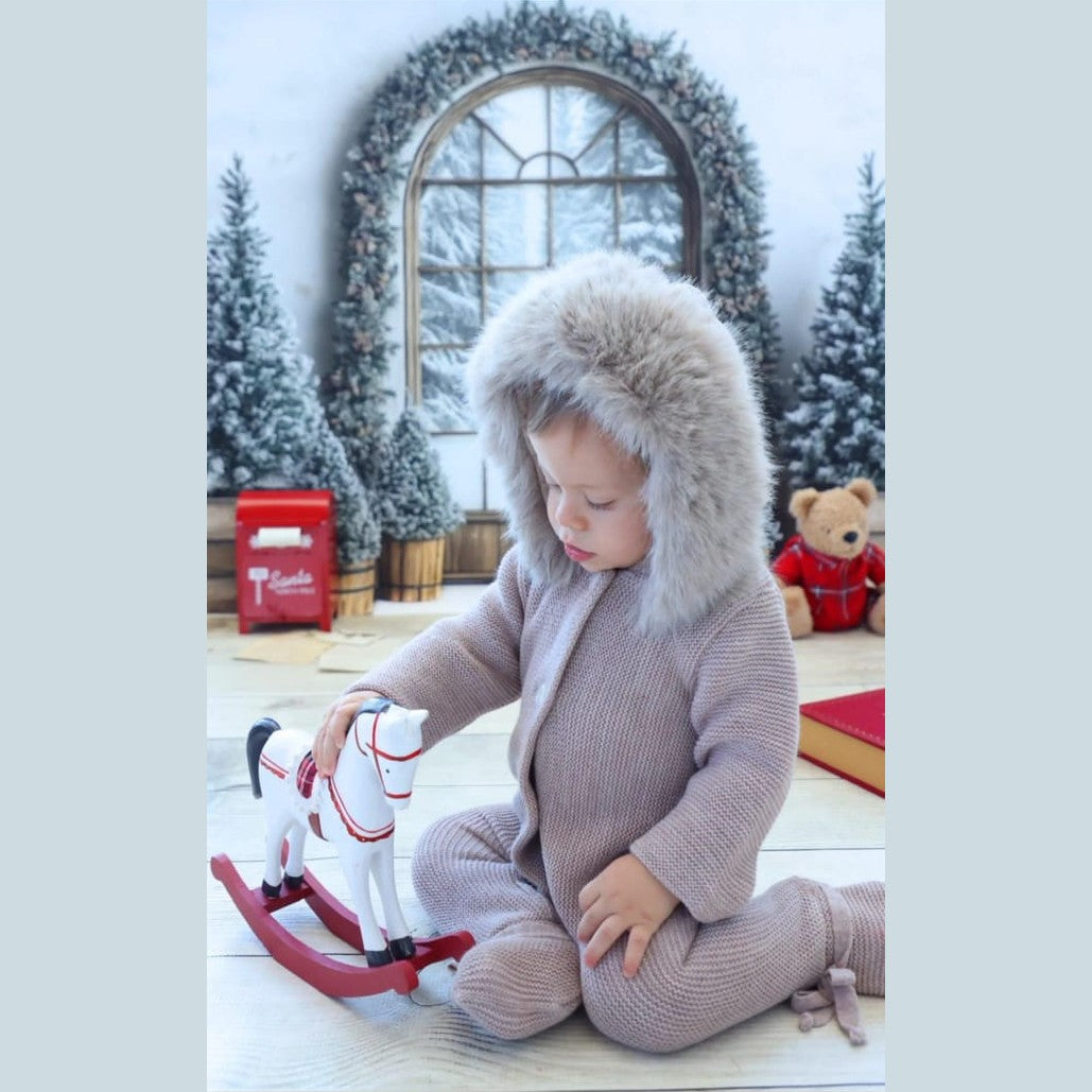 Real Fur - Beige 1-3M