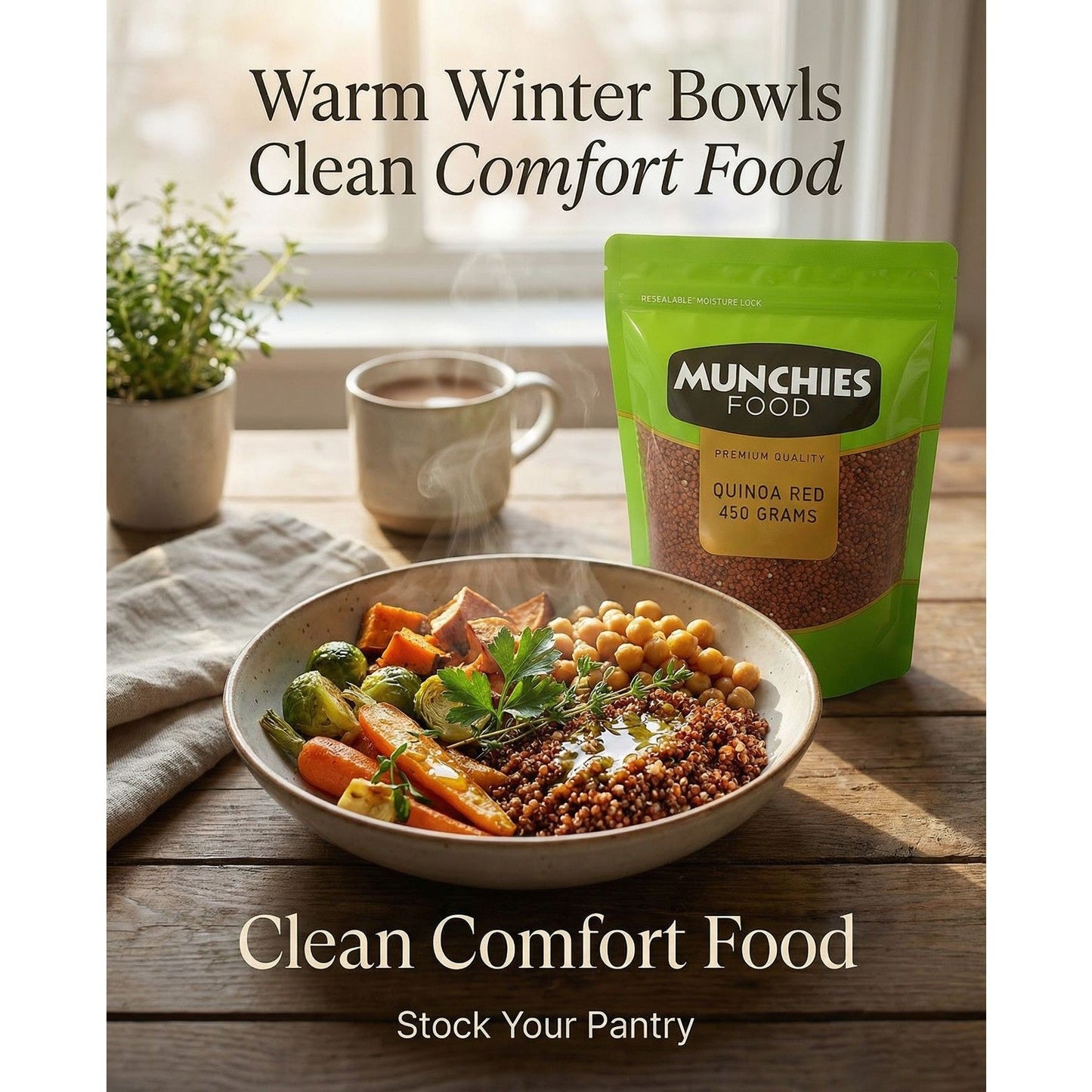 QUINOA RED - High Fiber & Heart Healthy Grain