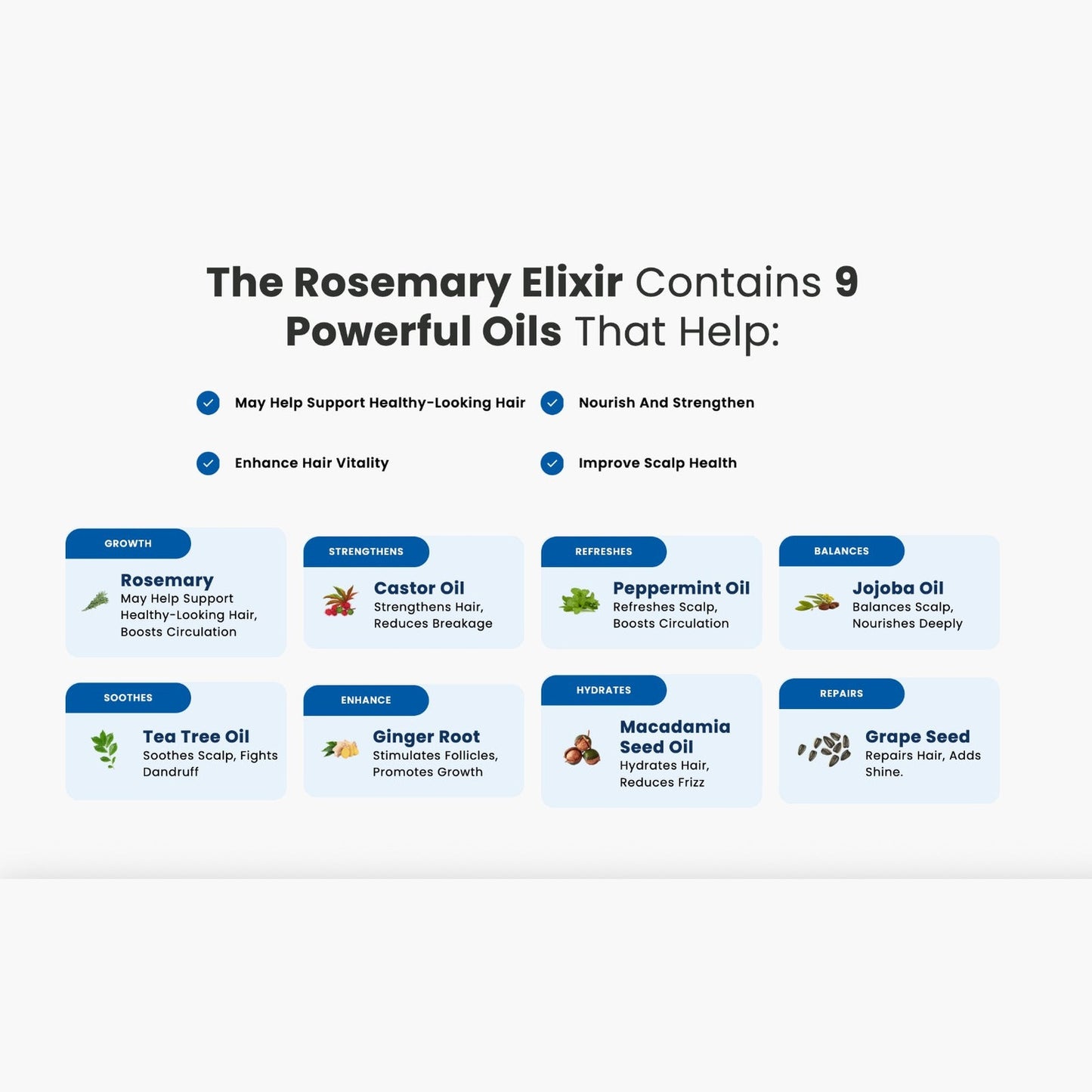 Rosemary Elixir - 100% Natural Hair Loss Solution