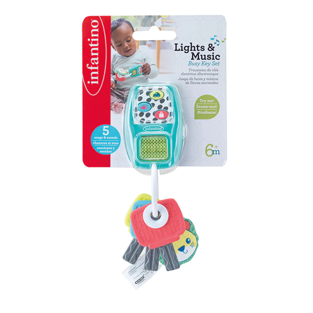 Infantino Music & Light Key Ring