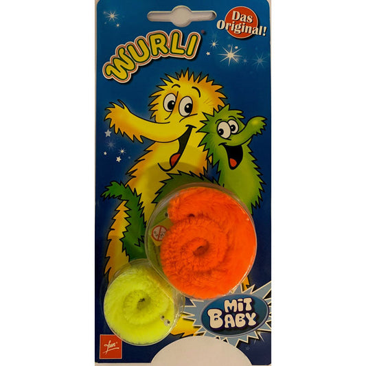 Wurli Magic Fuzzy  Worm Toy Set With Baby | Wurli In Lebanon