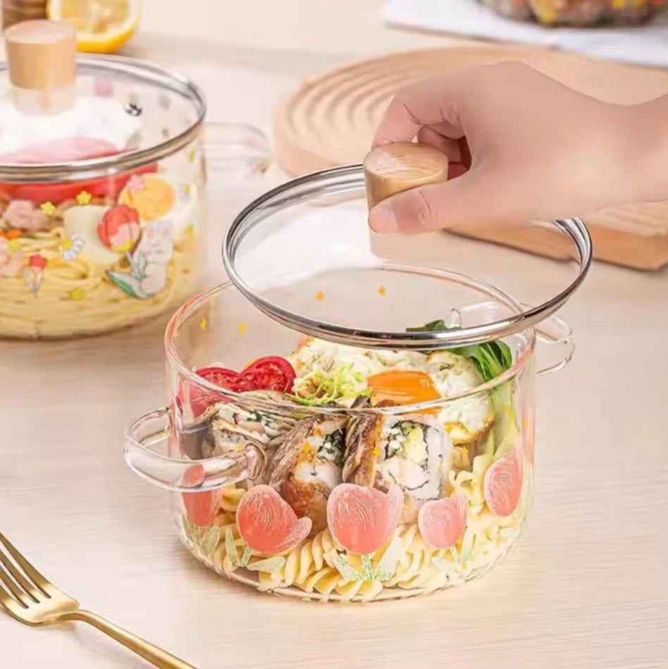 3500ML Glass Heat Resistant Pot X1000
