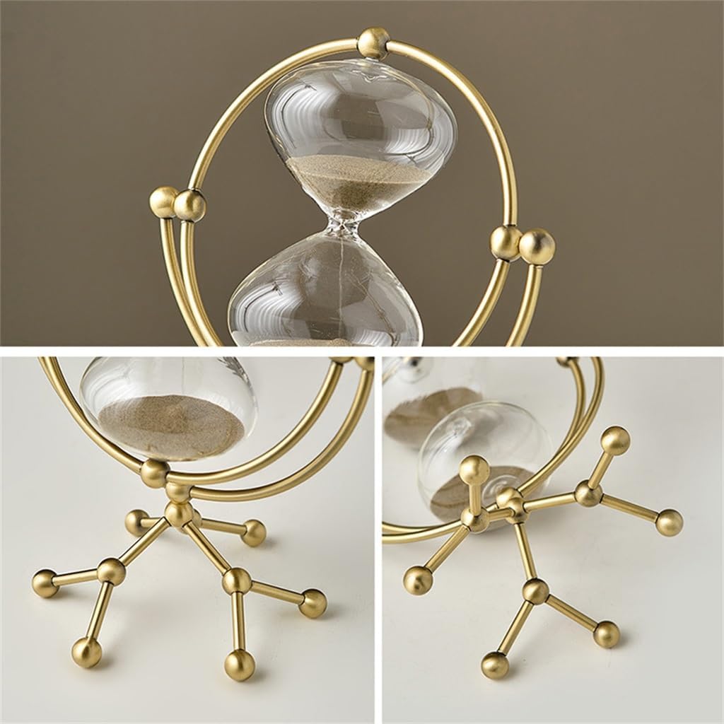 30min Hour Glass Sand Timer Bronze X1020