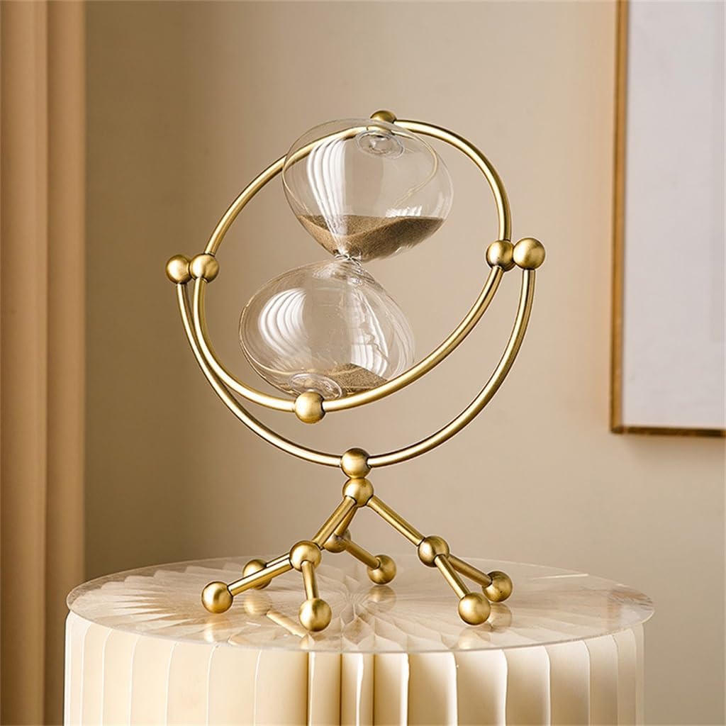30min Hour Glass Sand Timer Bronze X1020