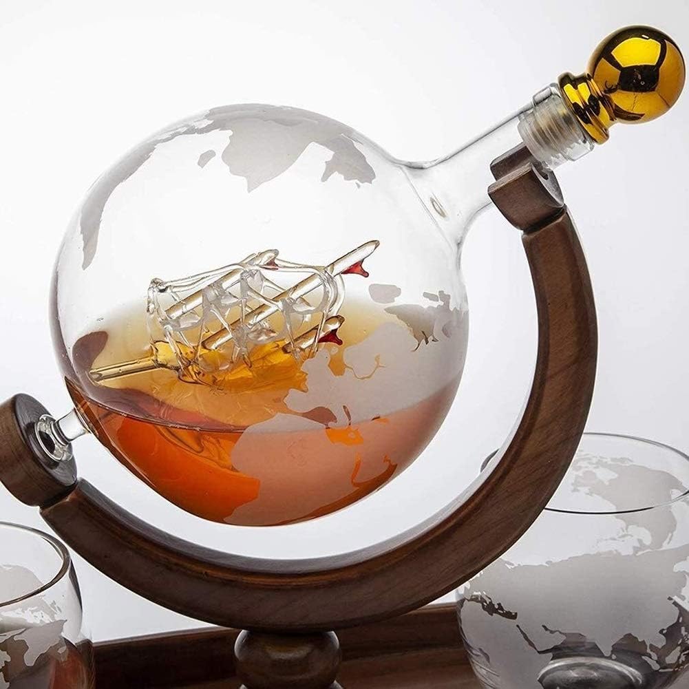 Elegant Boat Whiskey Set X1030