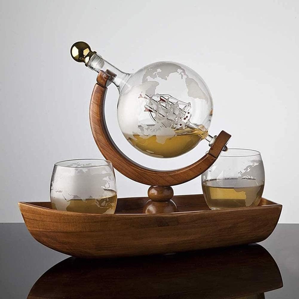 Elegant Boat Whiskey Set X1030