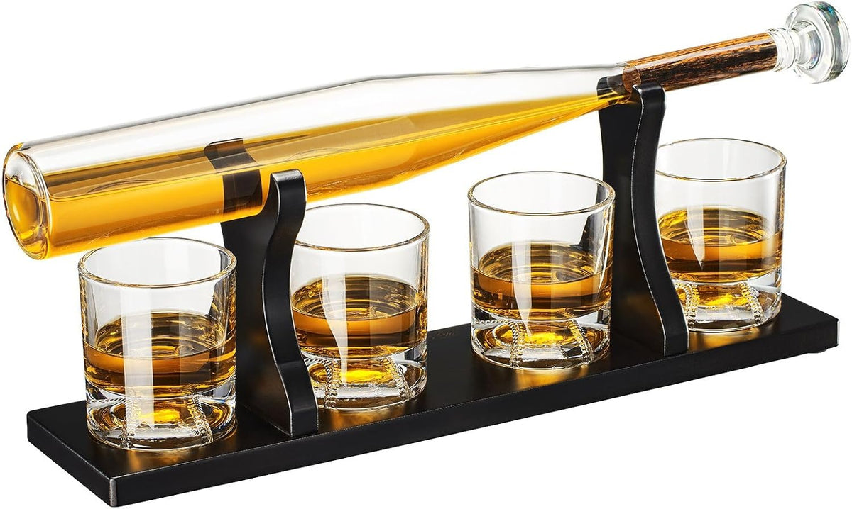 Elegant Baseball Whiskey Set X1031
