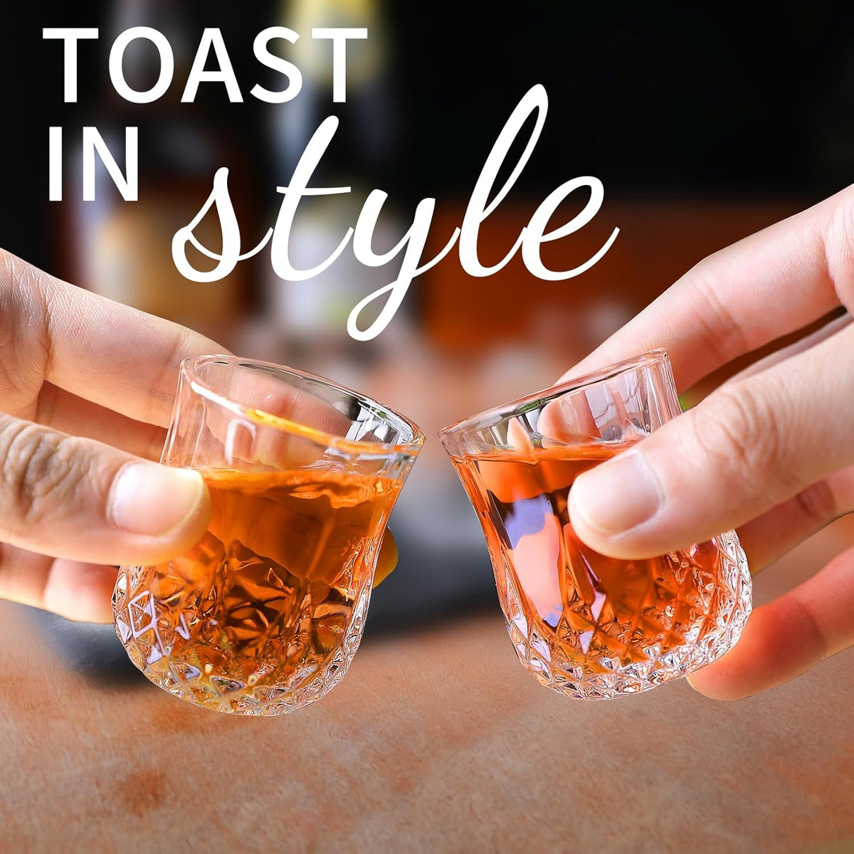 DELI Glass Mini Shot Cup 45ml 6pcs X1041