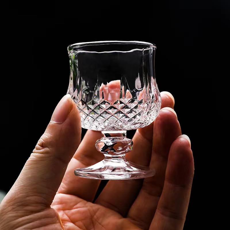 DELI Glass Mini Shot Cup 50ml 6pcs X1042