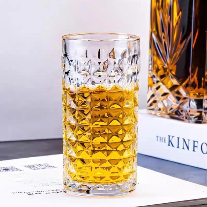 DELI 300ml 6pcs Long Glass Cups X1046