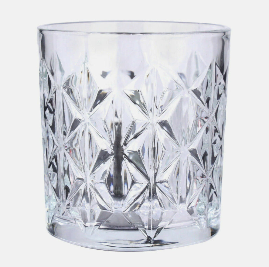 DELI Short Glass Cup 340ml 6pcs X1058