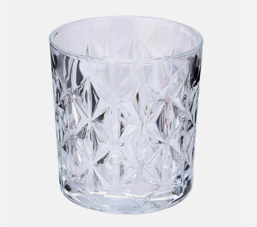 DELI Short Glass Cup 340ml 6pcs X1058