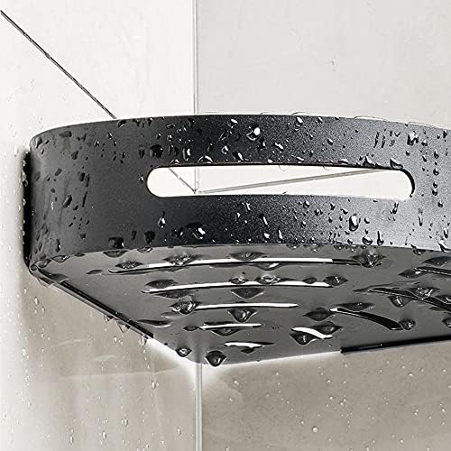 Black Alum Bath Corner Rack X1074 #261