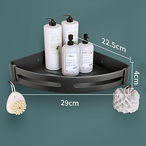 Black Alum Bath Corner Rack X1074 #261