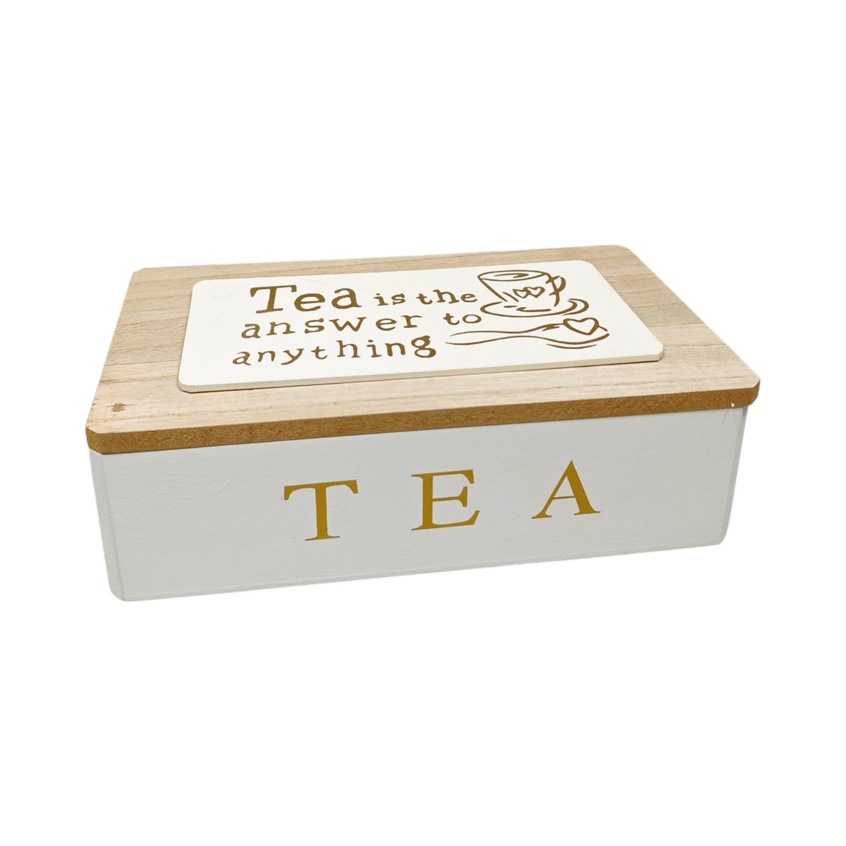 Wood Tea Box 6 Parts X1080