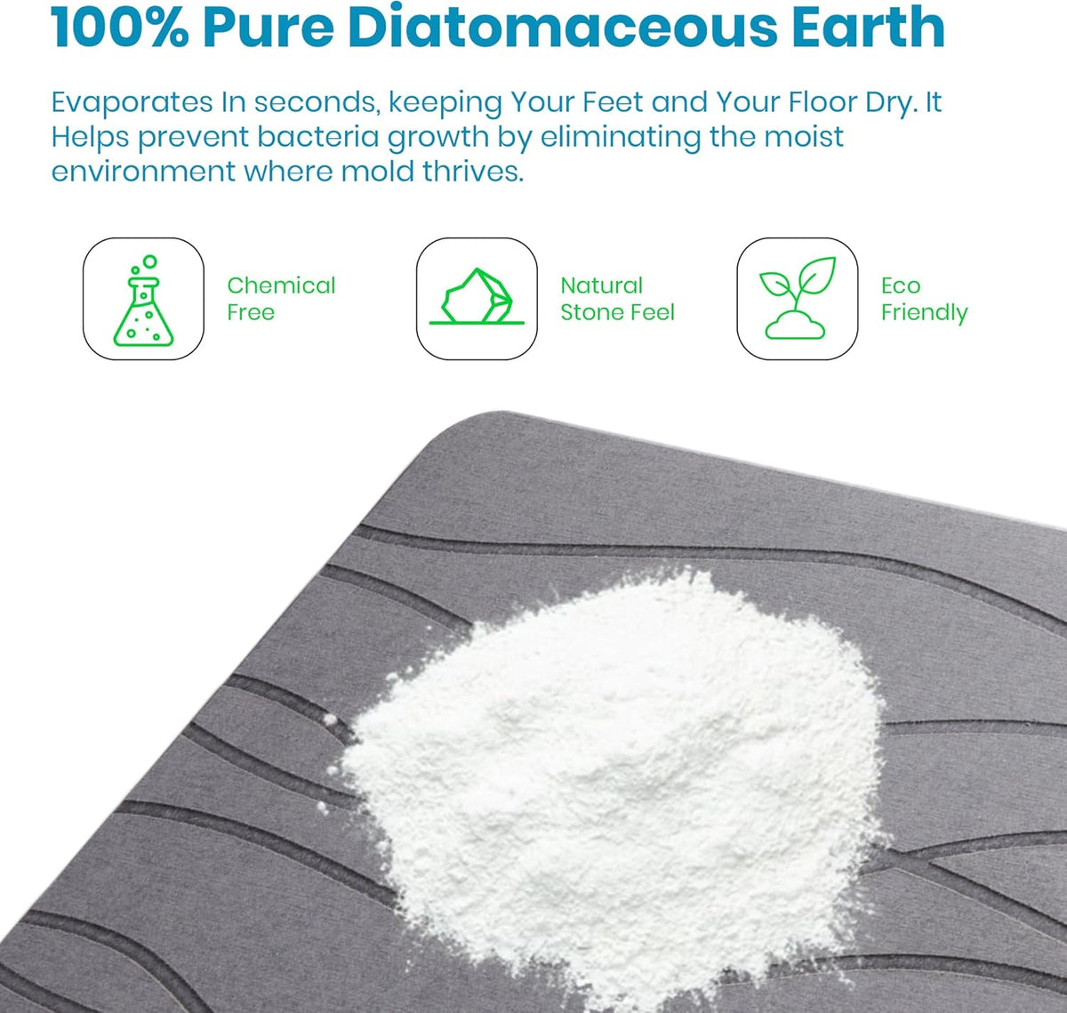 Stone Mat Water Absorbent 60x40cm  X1095