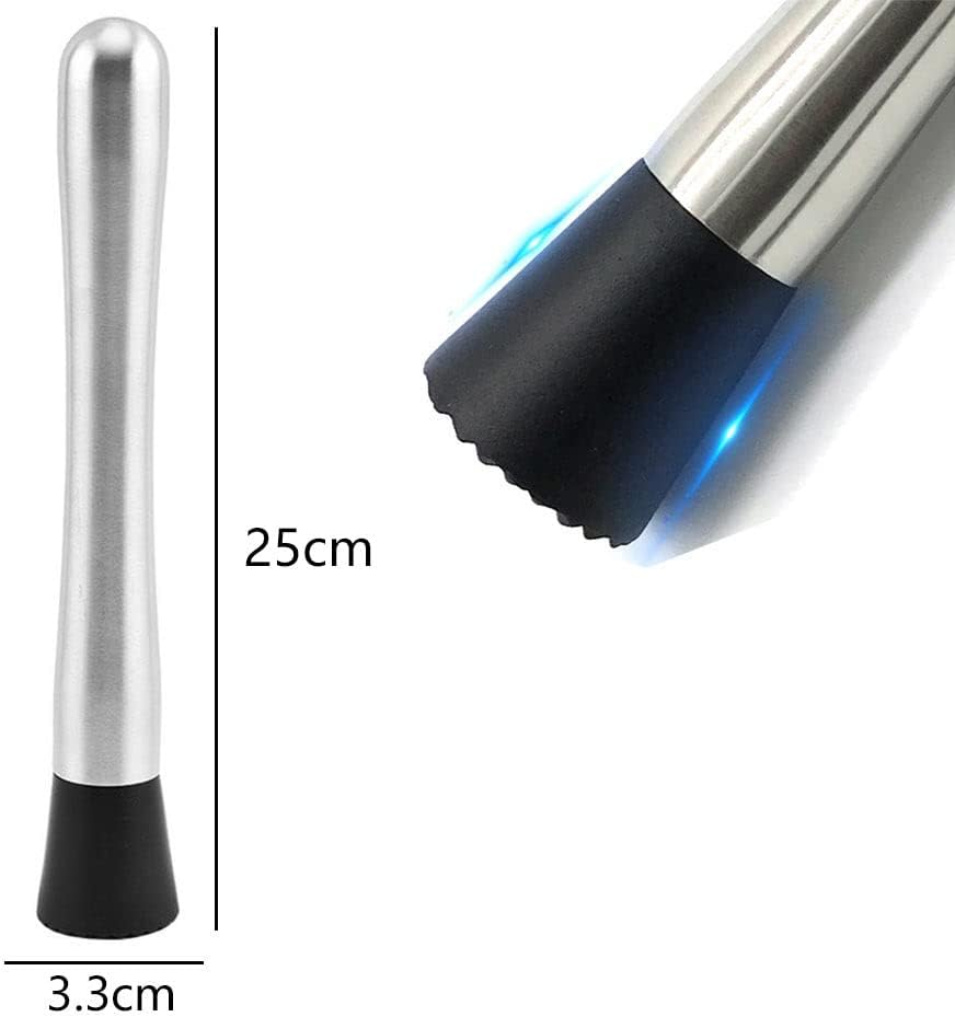 25cm Stainless Cocktail Muddler X1100