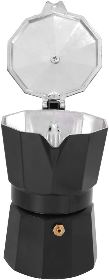 6 cups Black Mocha Pot Italian Espresso Maker X1105