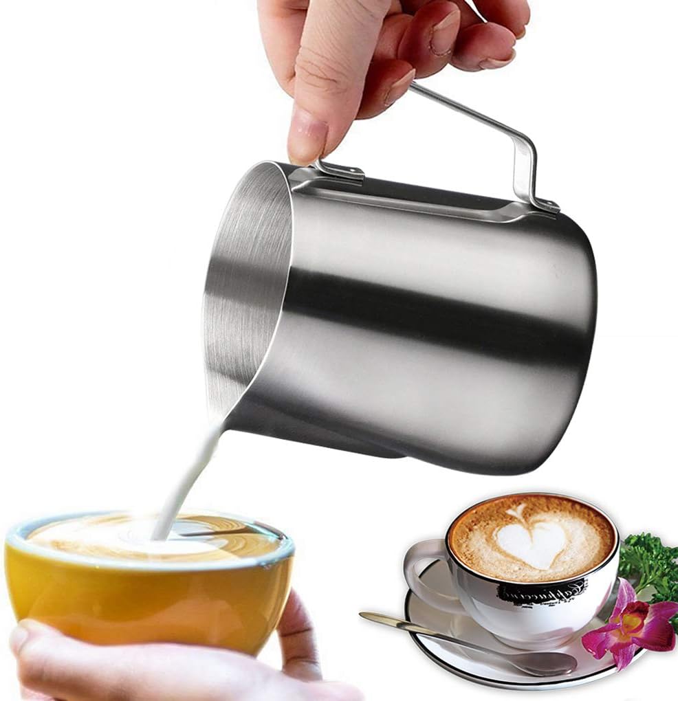 Stainless 550ml Milk Jug X1111