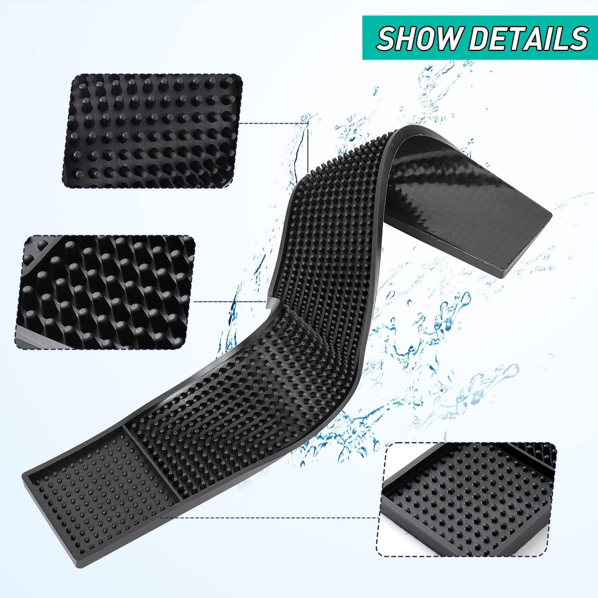 60X8X1cm Waterproof Barista Mat X1113