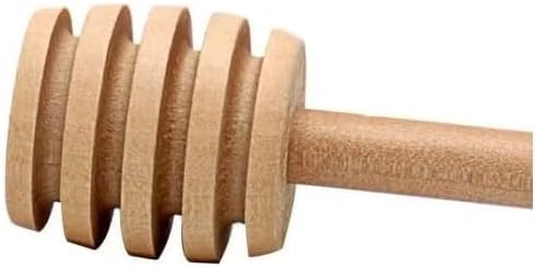 2pcs Wood Honey Dipper Sticks X1114