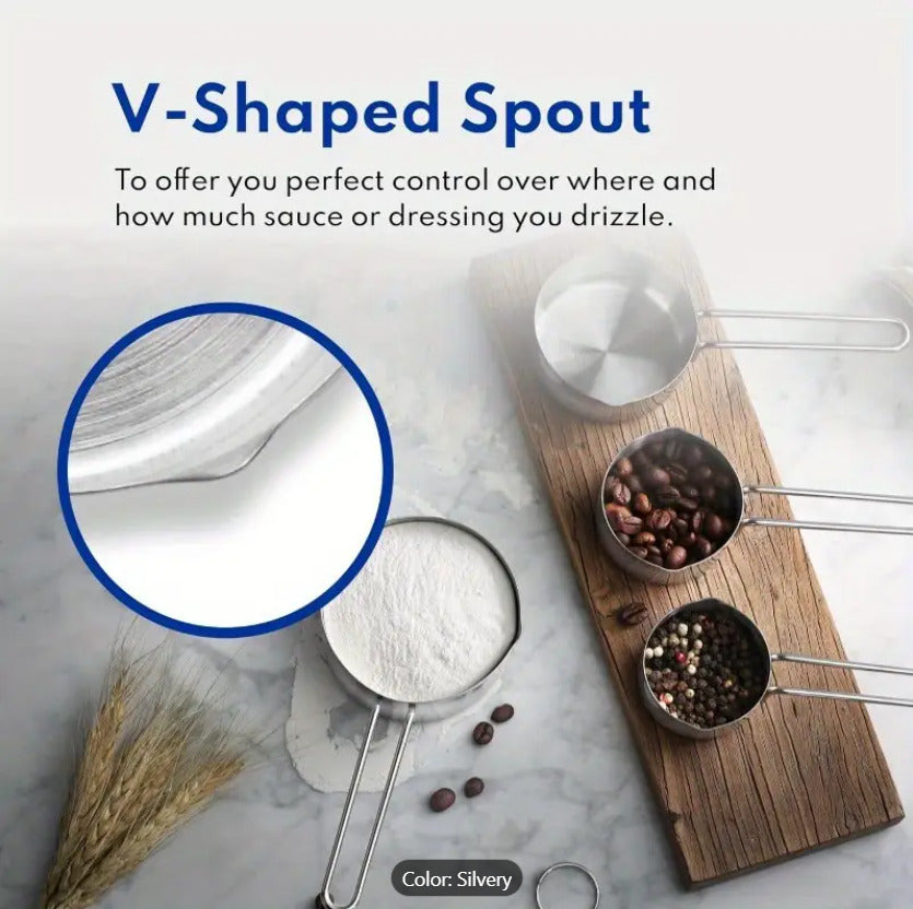4pcs Stainless Measuring Cup Set X1120