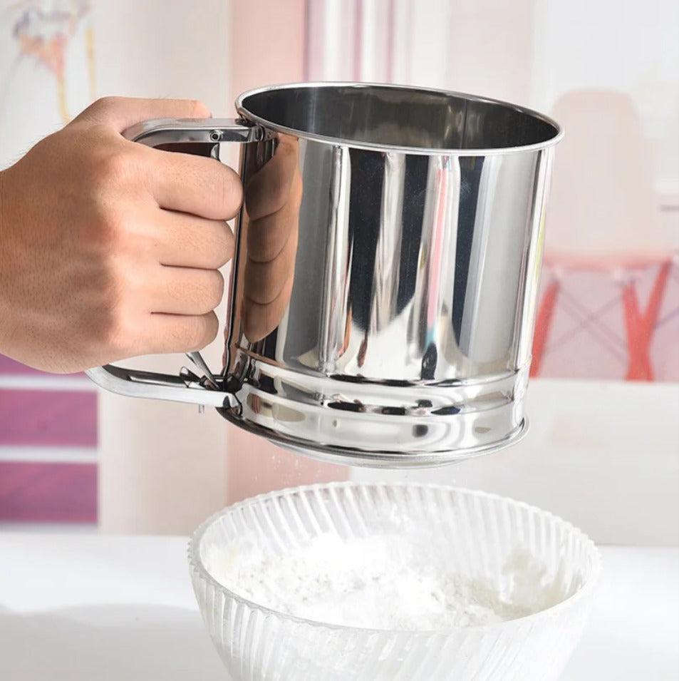 Large Flour Stainless Strainer X1129