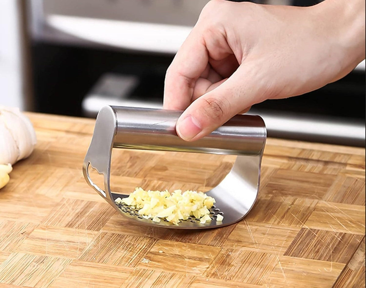 Heavy Duty Stainless Garlic Press X1132