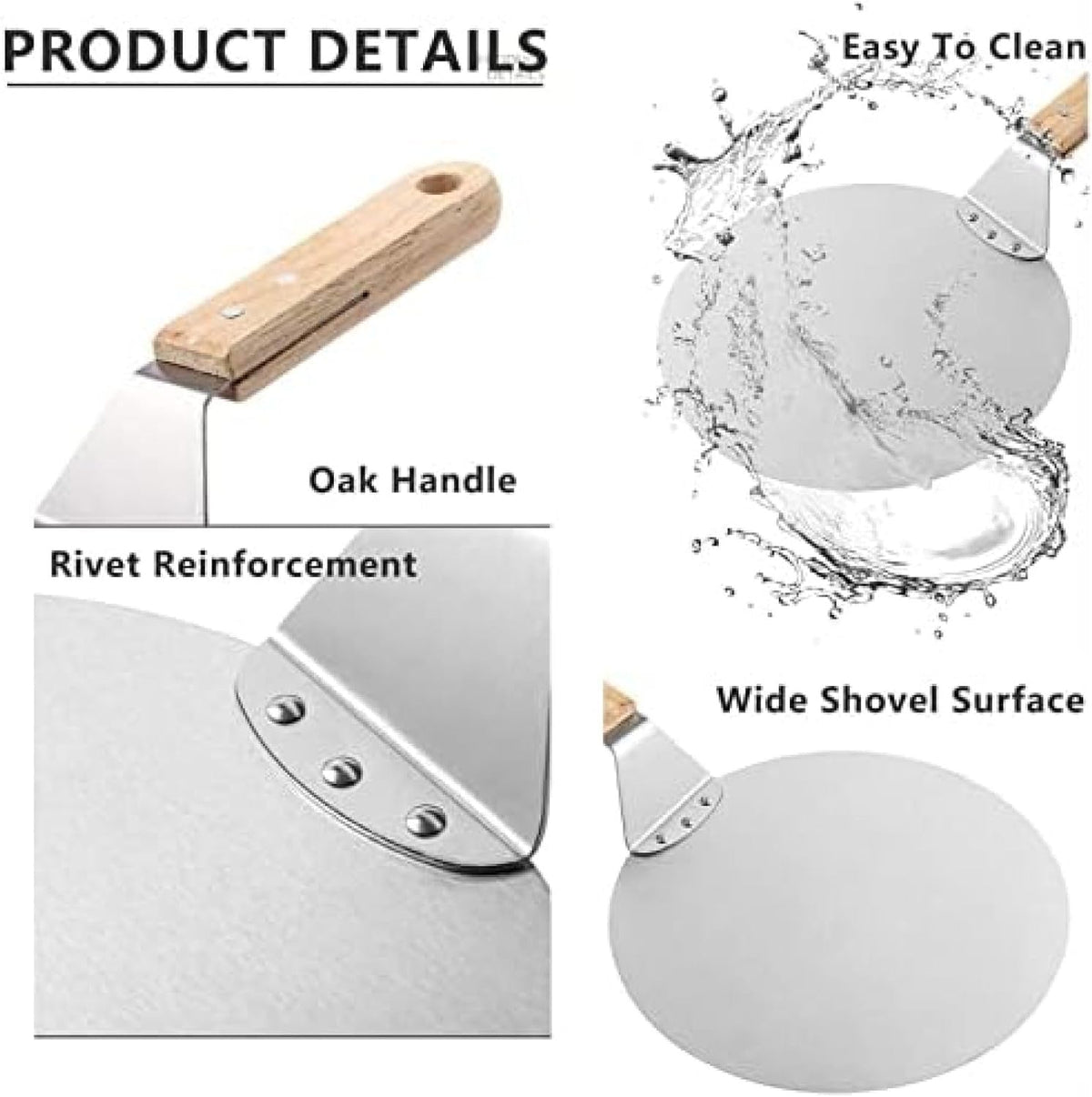 30CM Large Stainles Pizza Shovel X1133